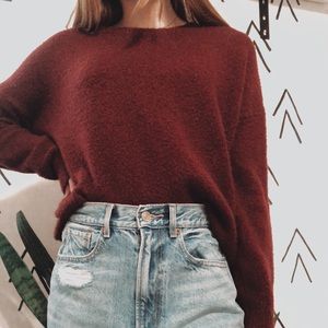 Forever 21 Cropped Sweater- Large, Good Condition